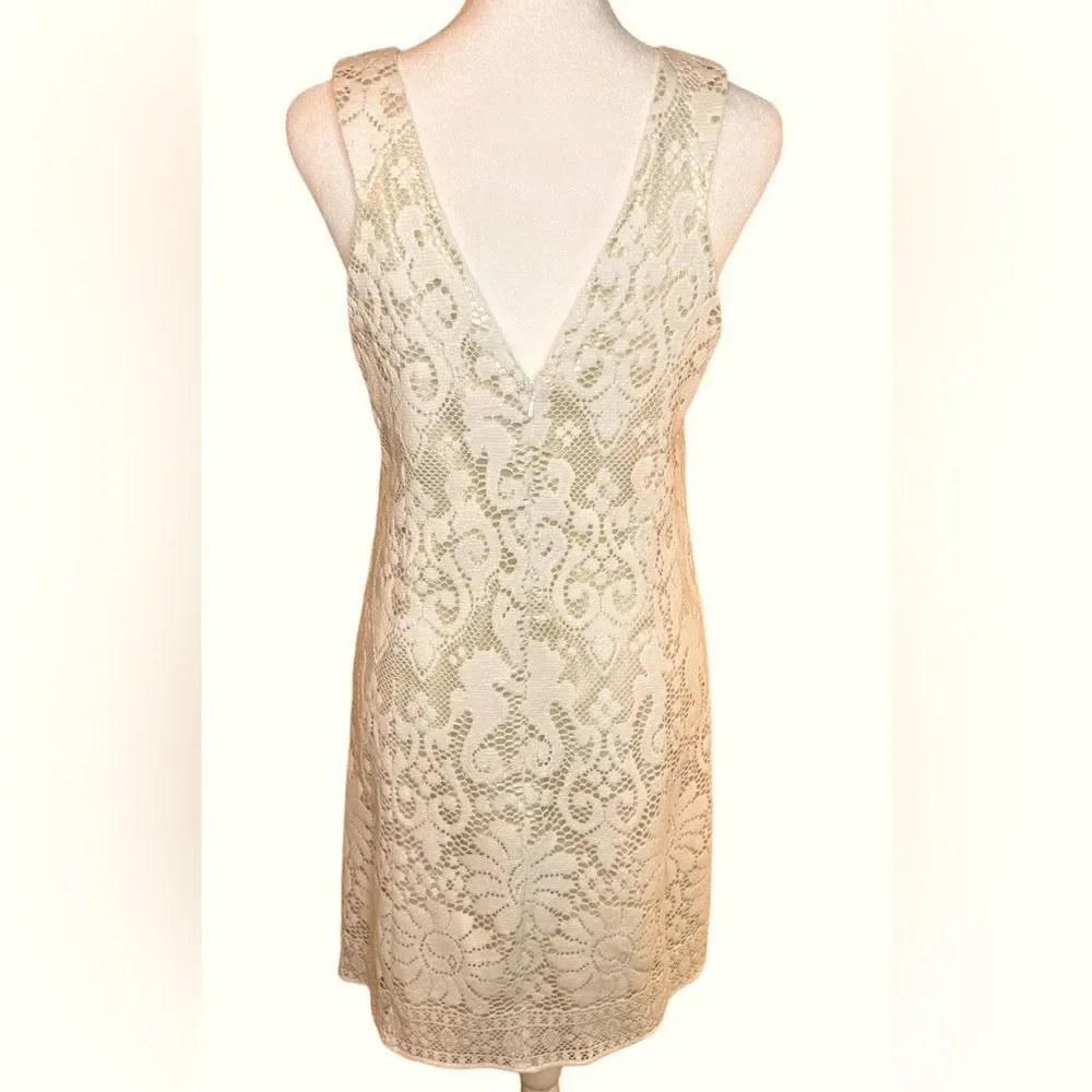 Lilly Pulitzer Largo Seahorse Lace Shift Dress